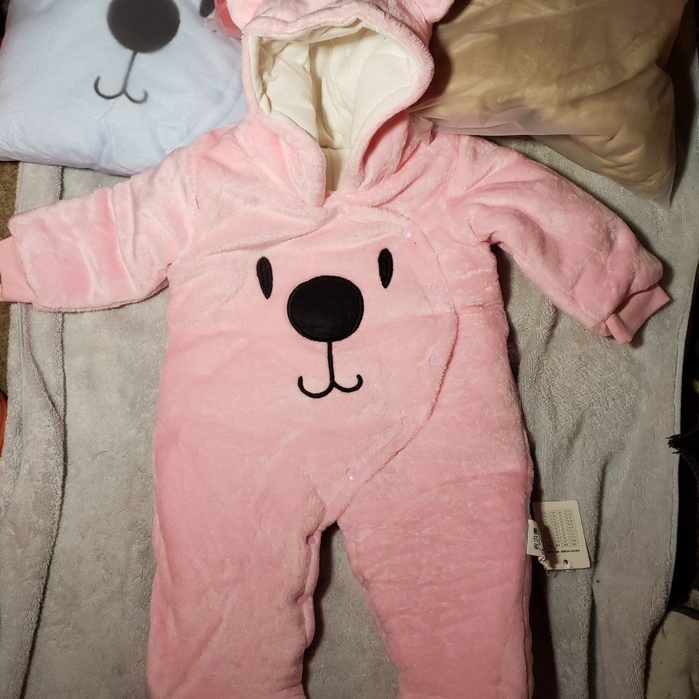 Pink Snowsuit